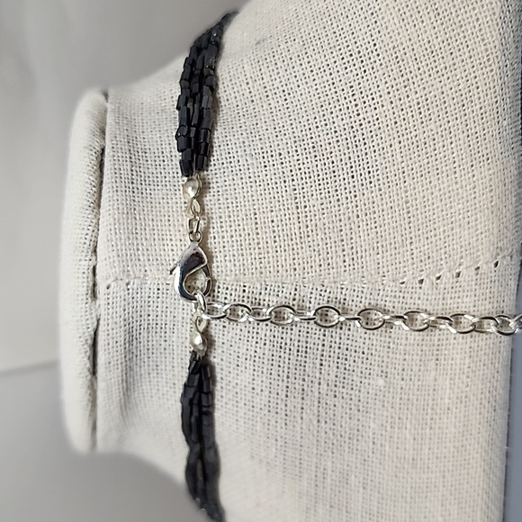 VTG Glass Seed Bead Necklace - Picture 9 of 12